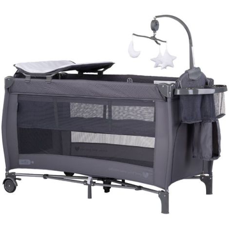 Patut pliabil Chipolino Bella anthracite - imagine 7